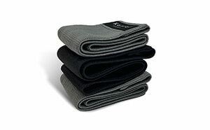 גומיית התנגדות לירך - חזקה - אפור