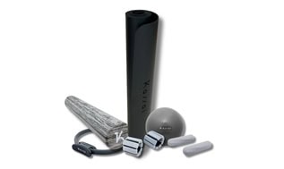 כבל עיסוי רוטט ומכשיר לריפוי בגוף כולל כדור וגומיות.